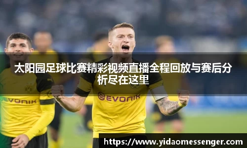 太阳园足球比赛精彩视频直播全程回放与赛后分析尽在这里