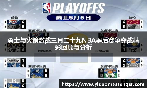 勇士与火箭激战三月二十九NBA季后赛争夺战精彩回顾与分析